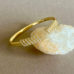 Nala | Gold Plated Bangle