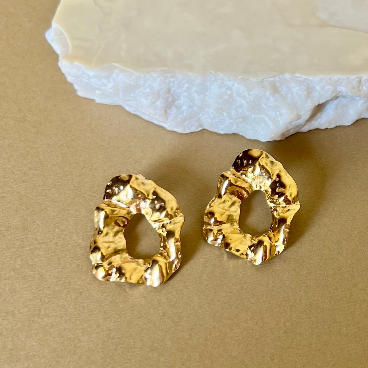 Avenor | Gold Plated Earrings