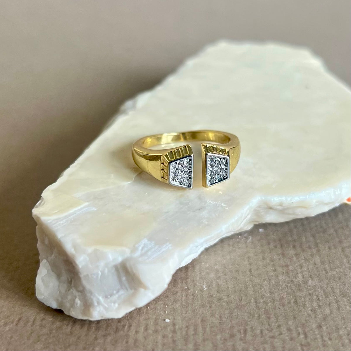 Cluster | Gold Plated Ring