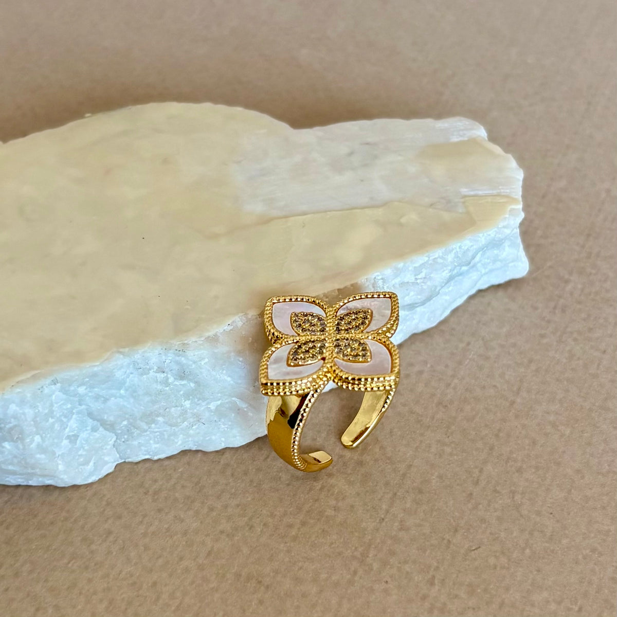 Arvelis 02 | Gold Plated Ring