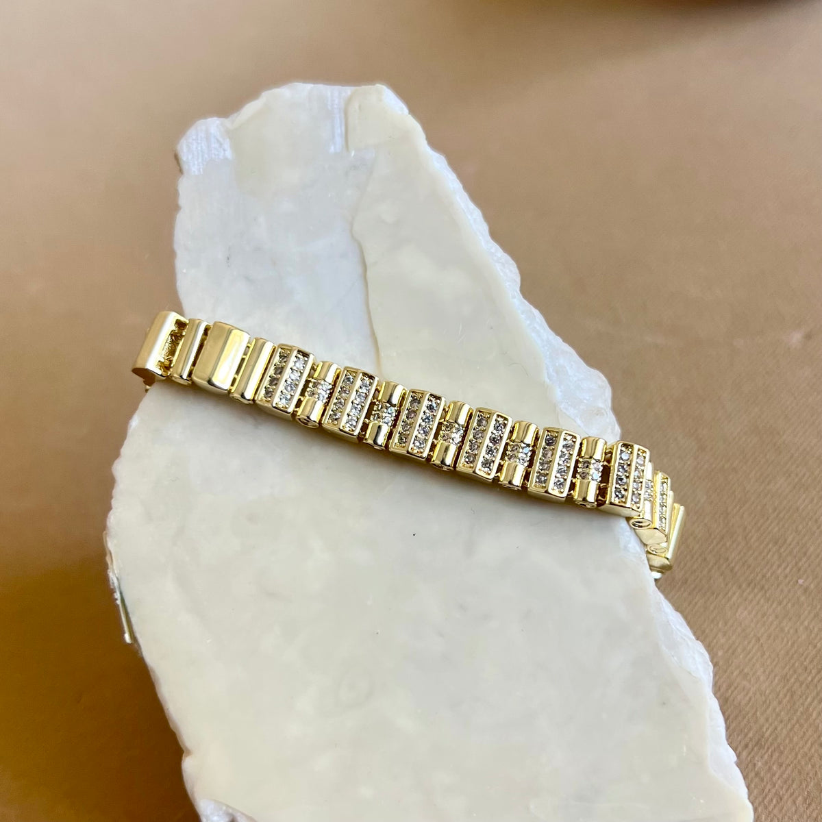 Sahara | Gold Plated Bracelet