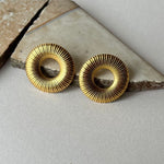 Camala | Gold Plated Earrings