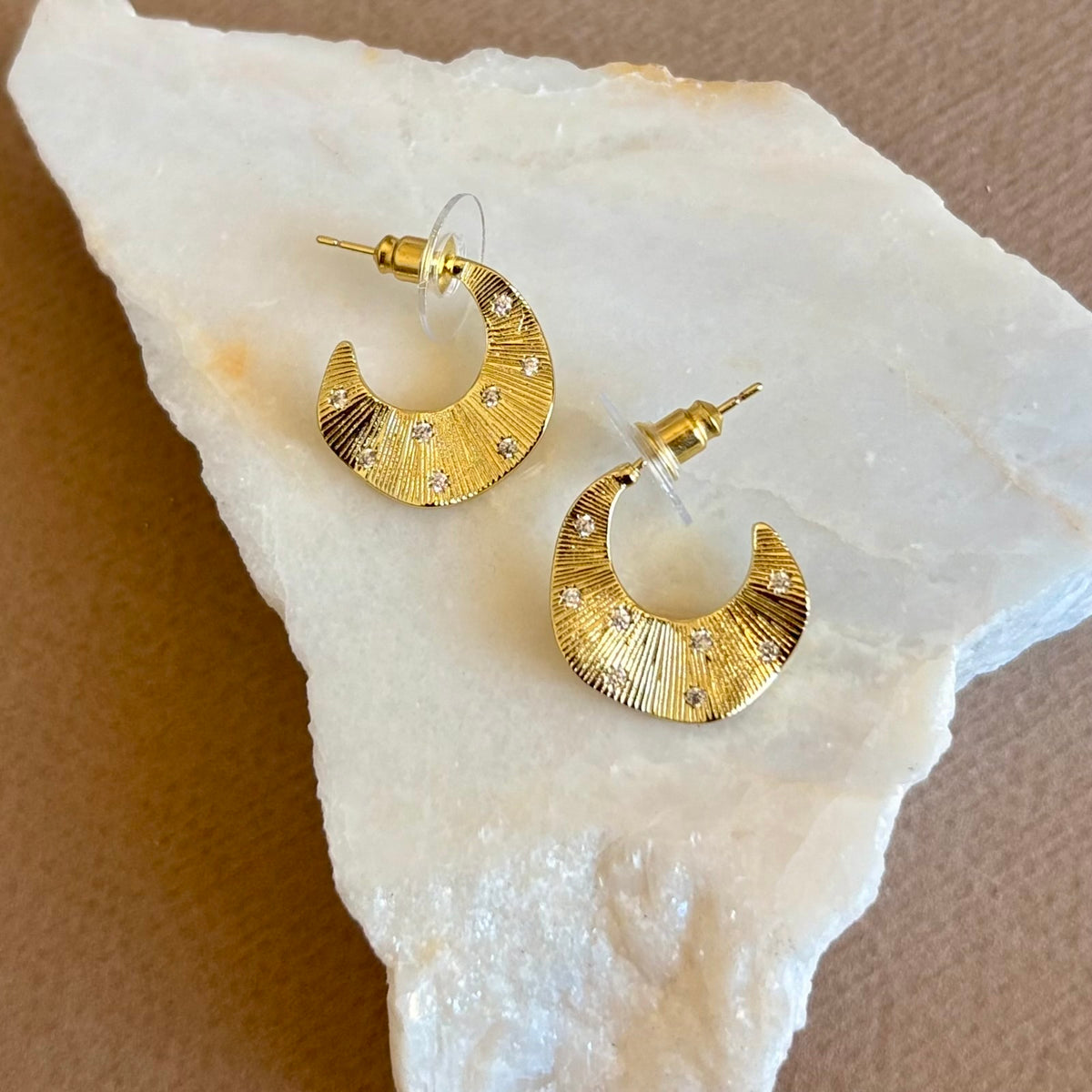 Lumeon | Gold Plated Earrings