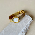 Radial | Stainless Steel Bracelet Dipped In 18K Gold Plated