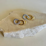 Círculos 03 | Gold Plated Earrings