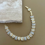 Onyx 06 | Gold Plated Bracelet