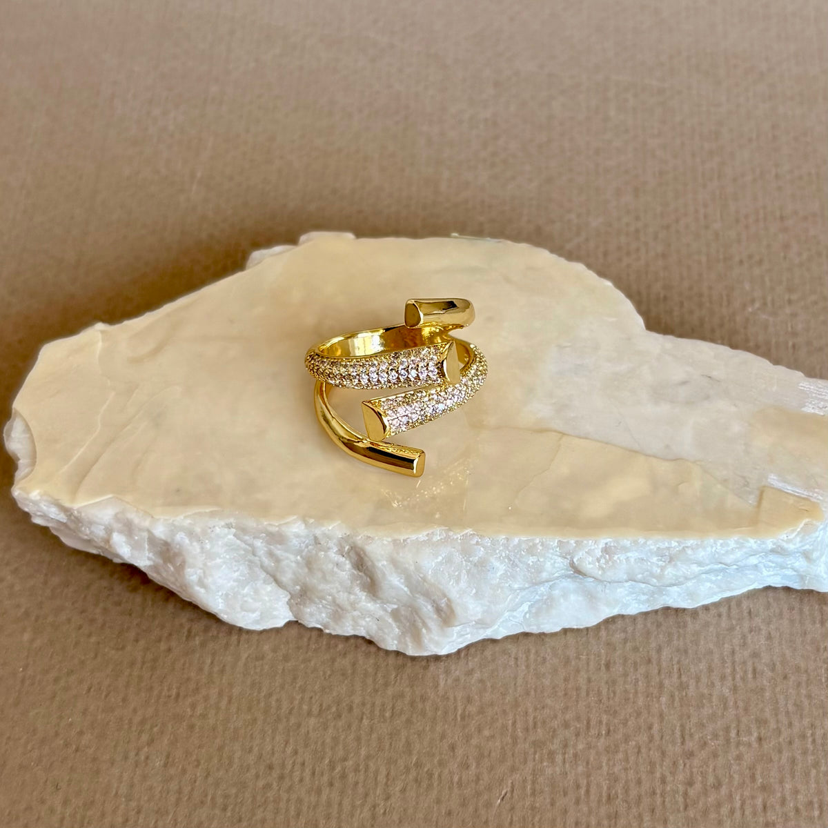 Uvarin | Gold Plated Ring