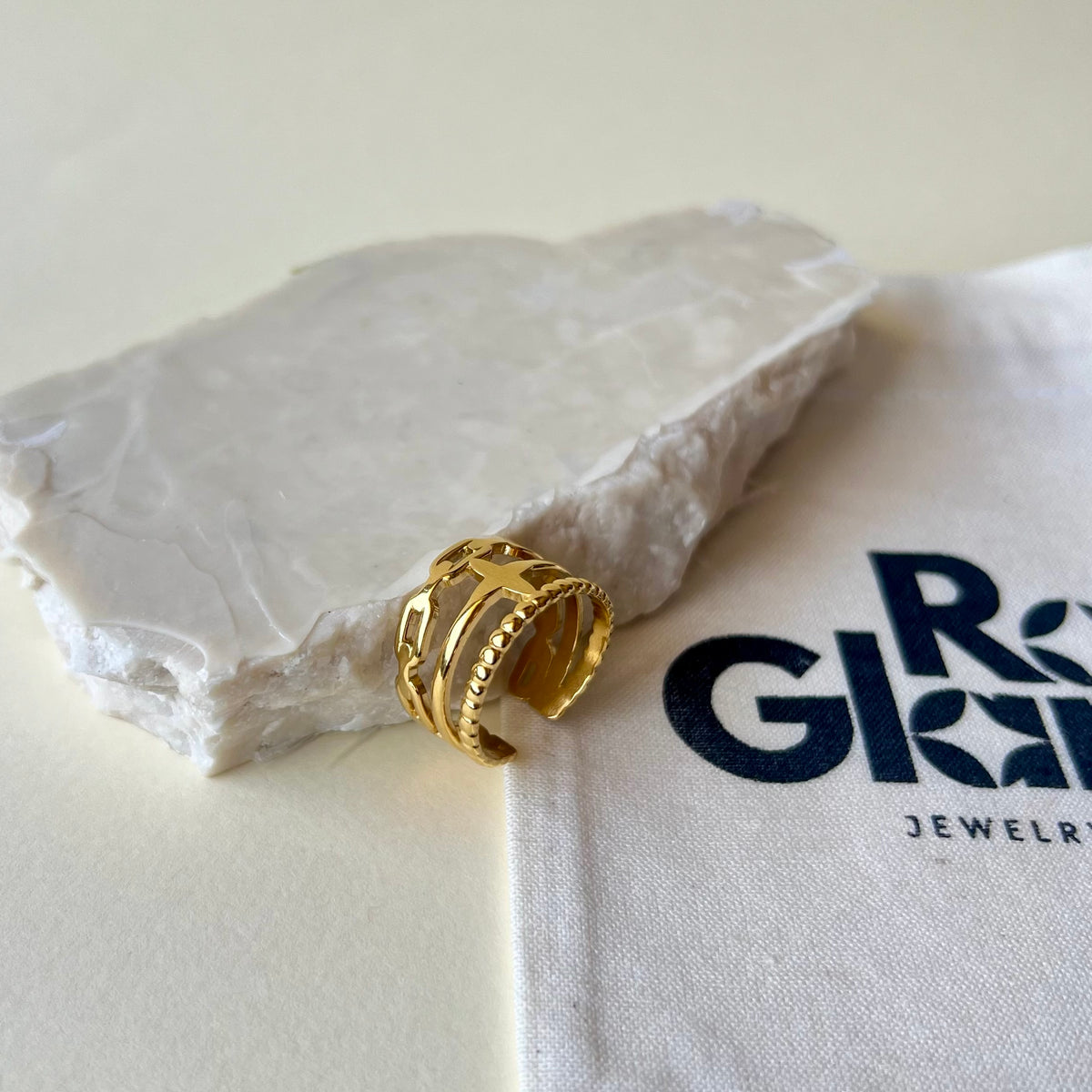 Josette | Gold Plated Ring