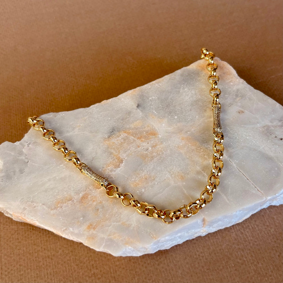 Cavorel | Gold Plated Necklace