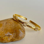 Sola 04 | Gold Plated Bangle