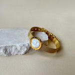 Radial | Stainless Steel Bracelet Dipped In 18K Gold Plated