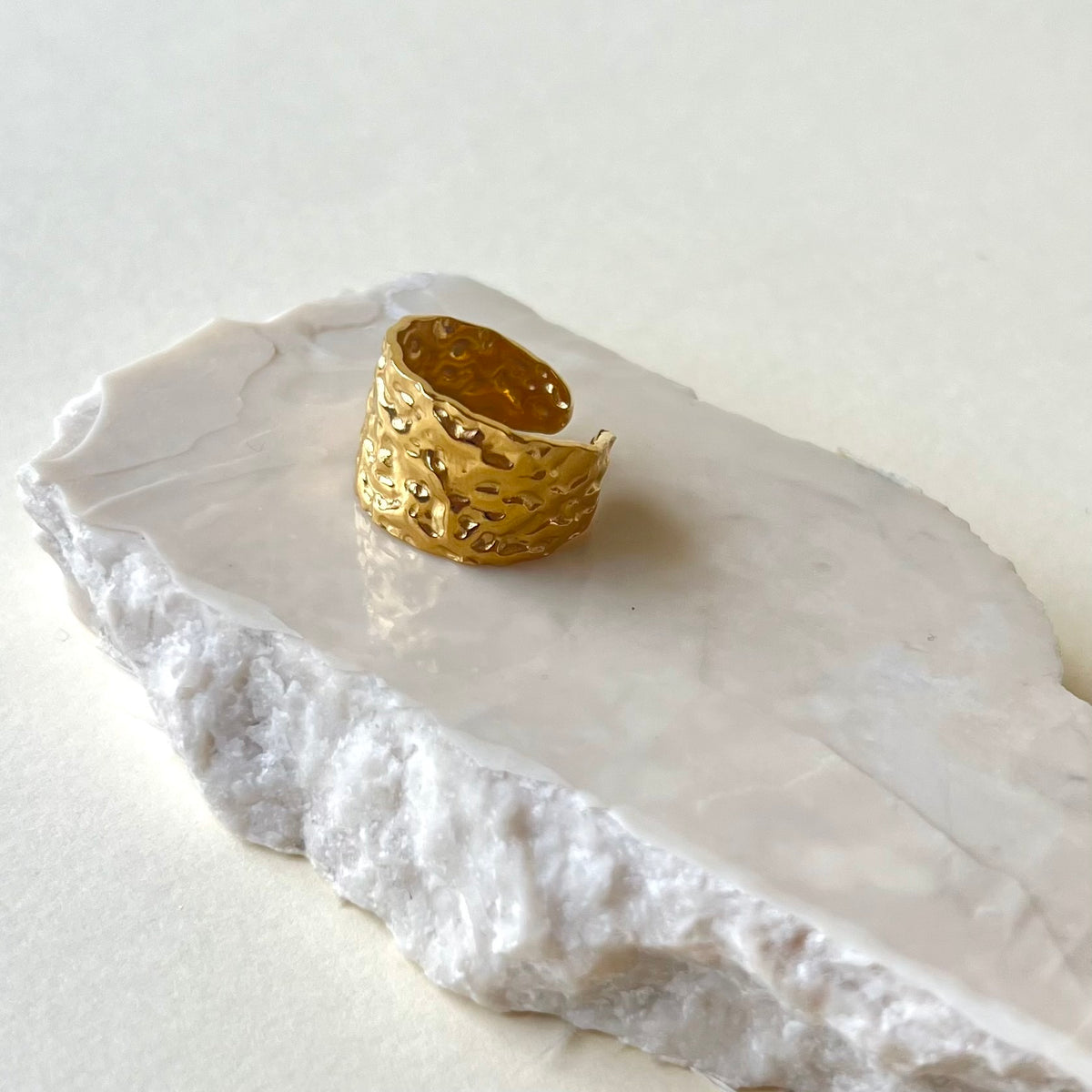 Gante 02| Gold Plated Ring