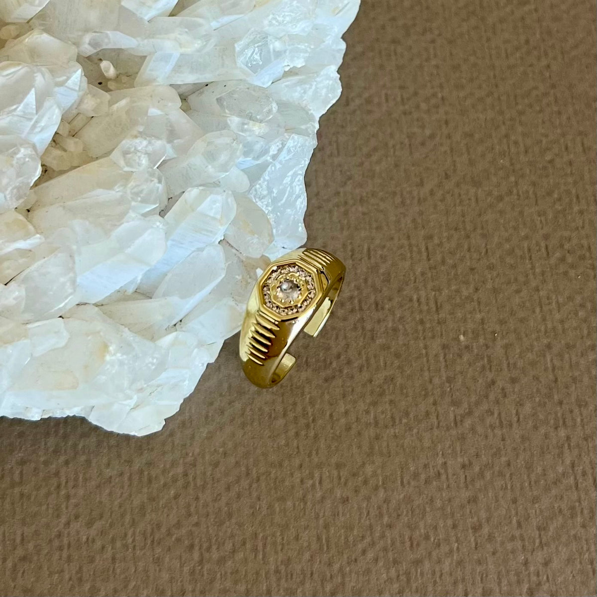 Zephira 02 | Gold Plated Ring