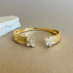 Duke | Gold Plated Bangle