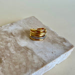 Amiya | Gold Plated Ring