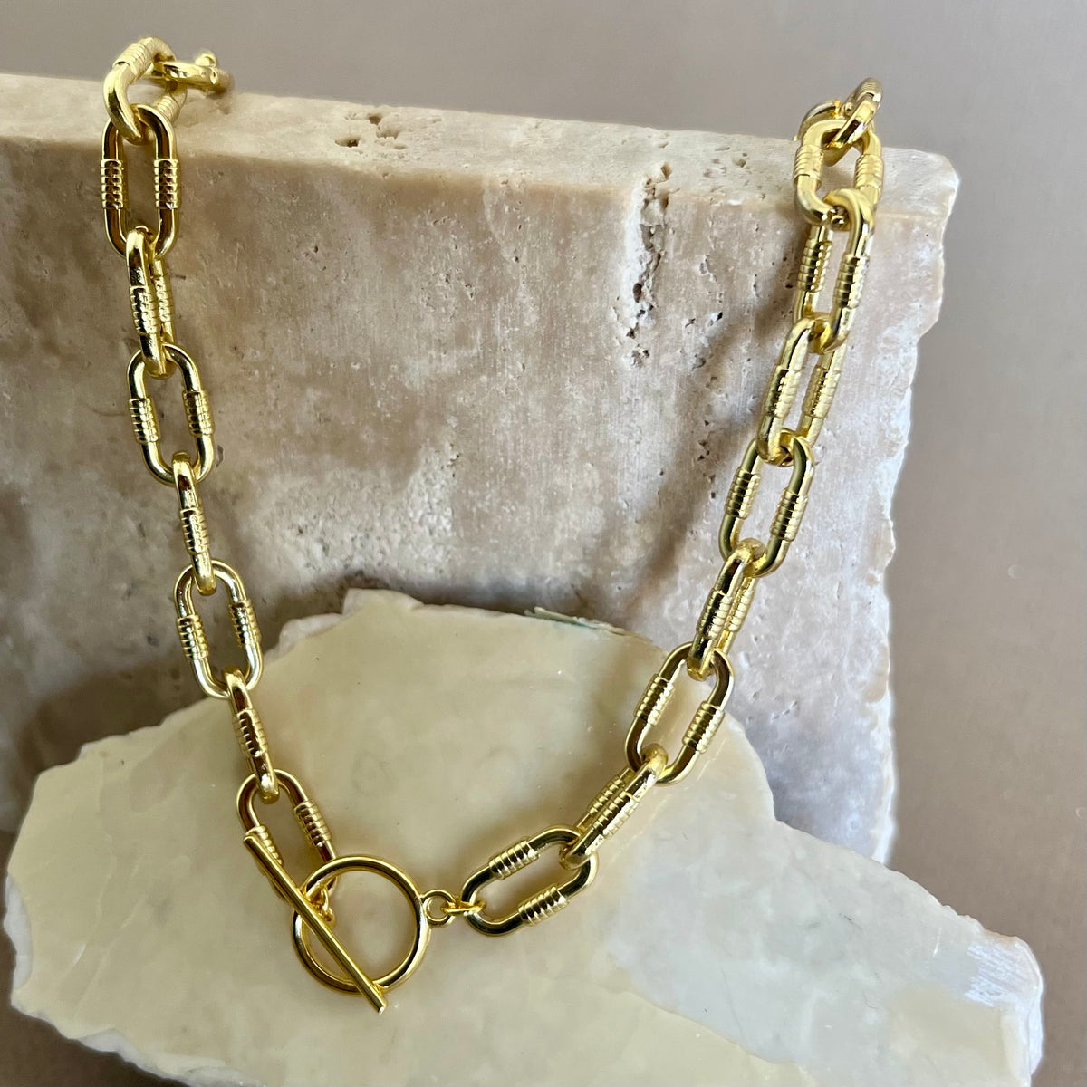 Saren | Gold Plated Necklace