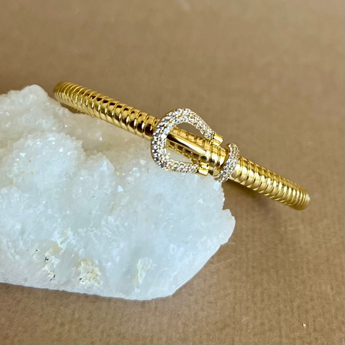 Finch 03 | Gold Plated Bangle