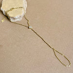 Braceletta 02 | Gold Plated Hand Chain