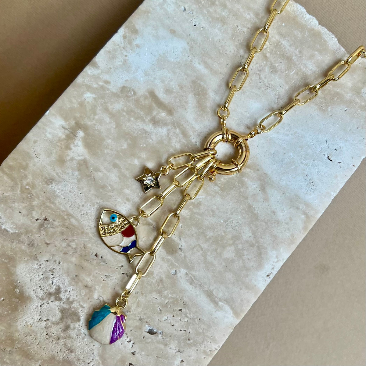 Sea&Seal | Gold Plated Necklace