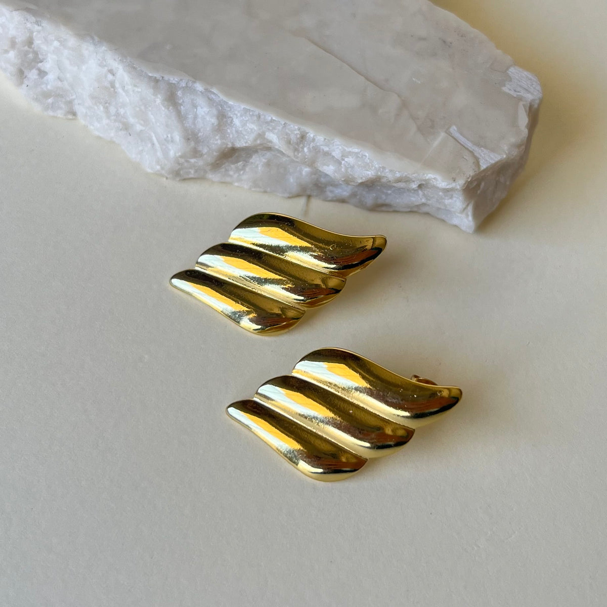 Aspen | Gold Plated Earrings