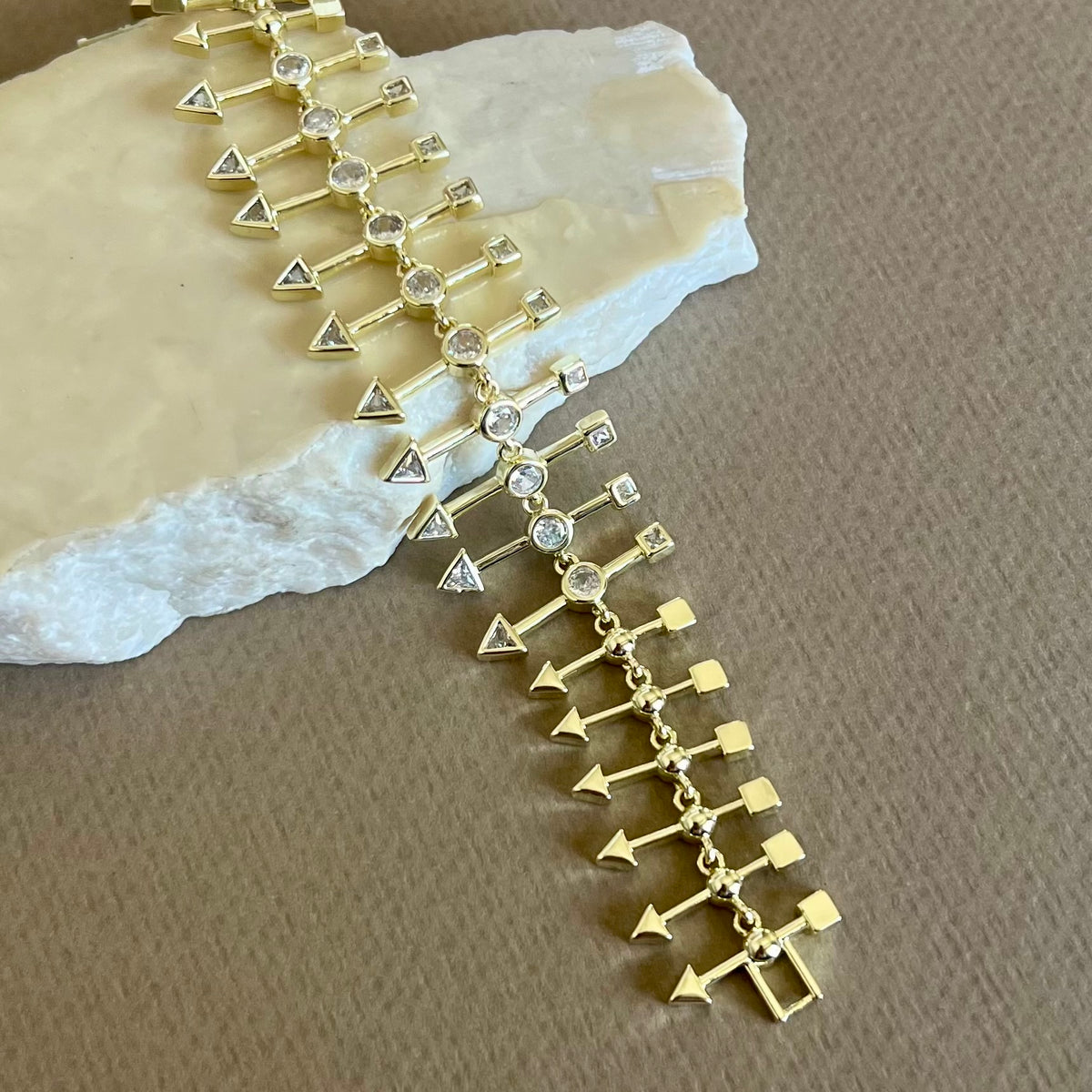 Oracle 02 | Gold Plated Bracelet