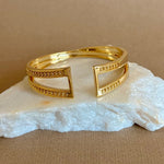 Elarion | Gold Plated Bangle