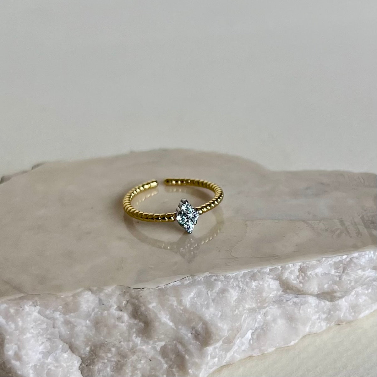 Niva | Gold Plated Ring