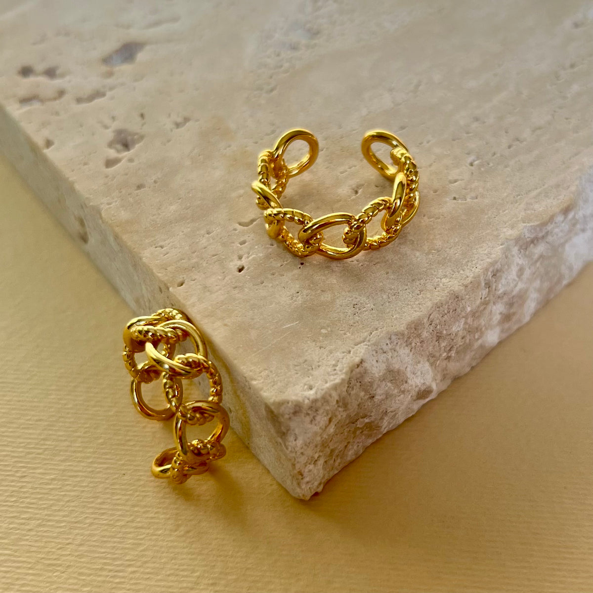 Elisa | Gold Plated Ring