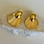 Elzare | Gold Plated Earrings
