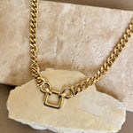 Cubex | Gold Plated Necklace