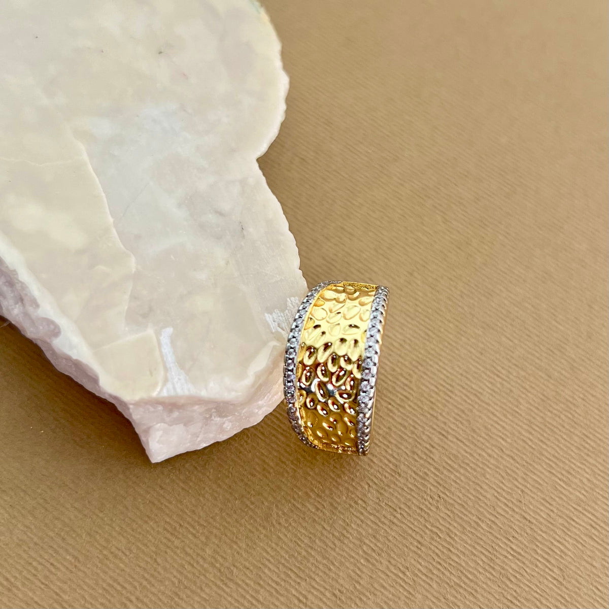 Yadzy 02 | Gold Plated Ring