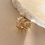 Iseron 02 | Gold Plated Ring