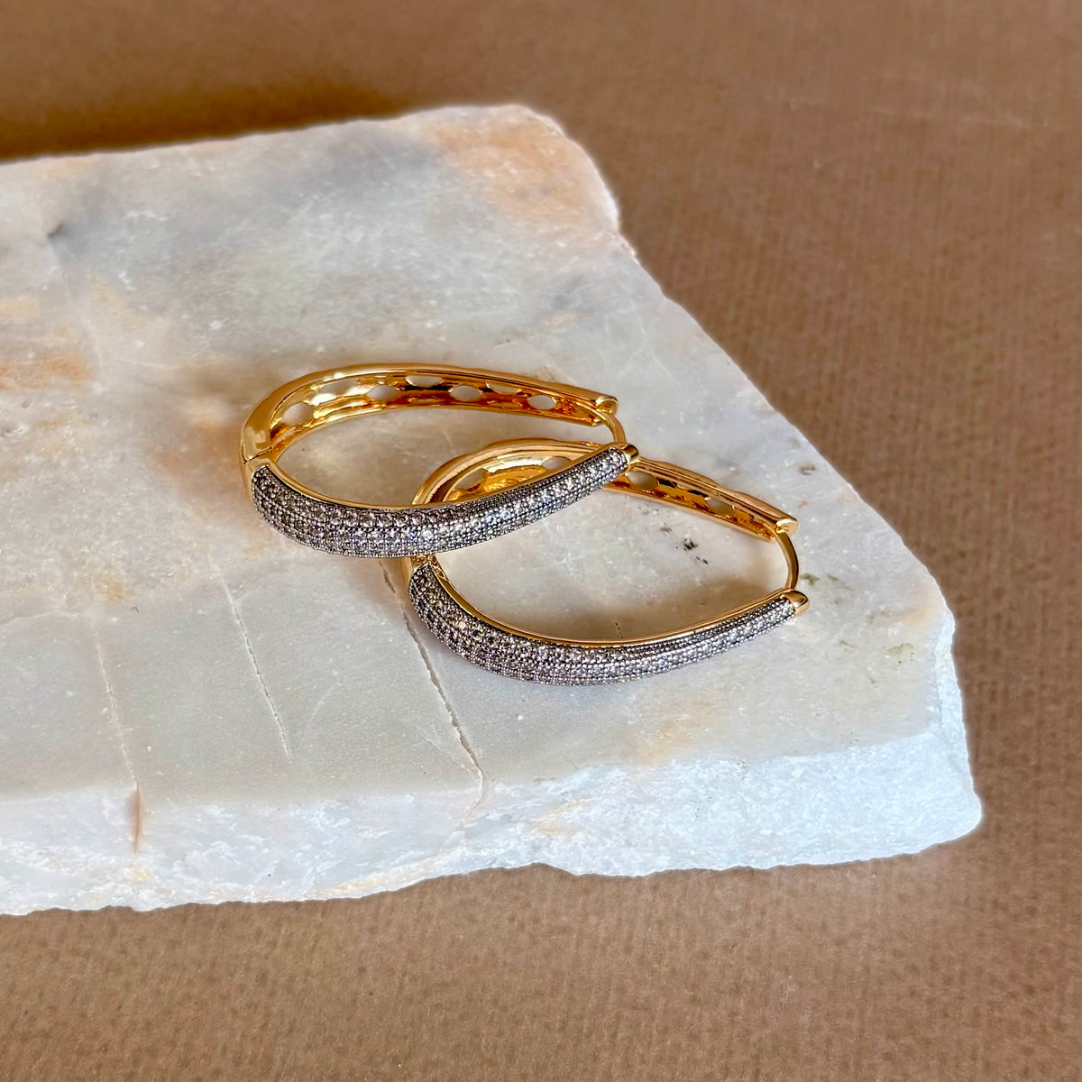 Dano | Gold Plated Earrings