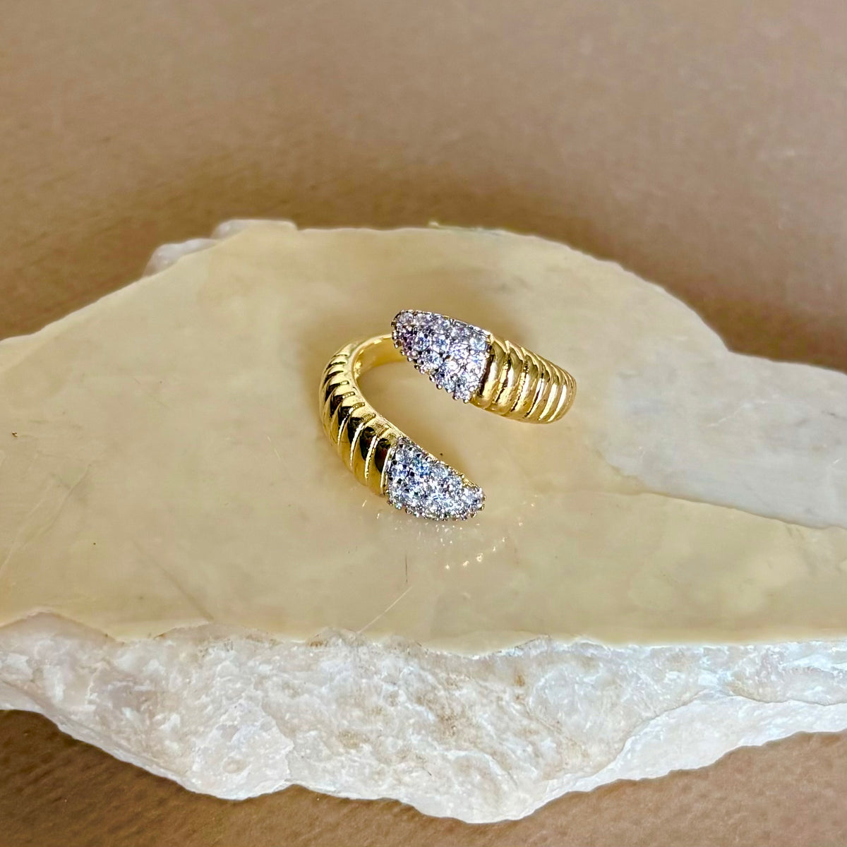 Headz | Gold Plated Ring