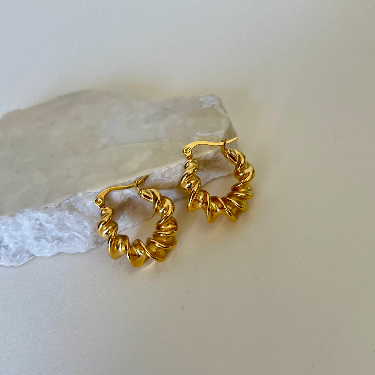 Mojessa | Gold Plated Earrings