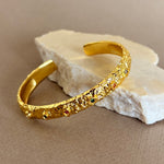 Layali 04 | Gold Plated Bangle