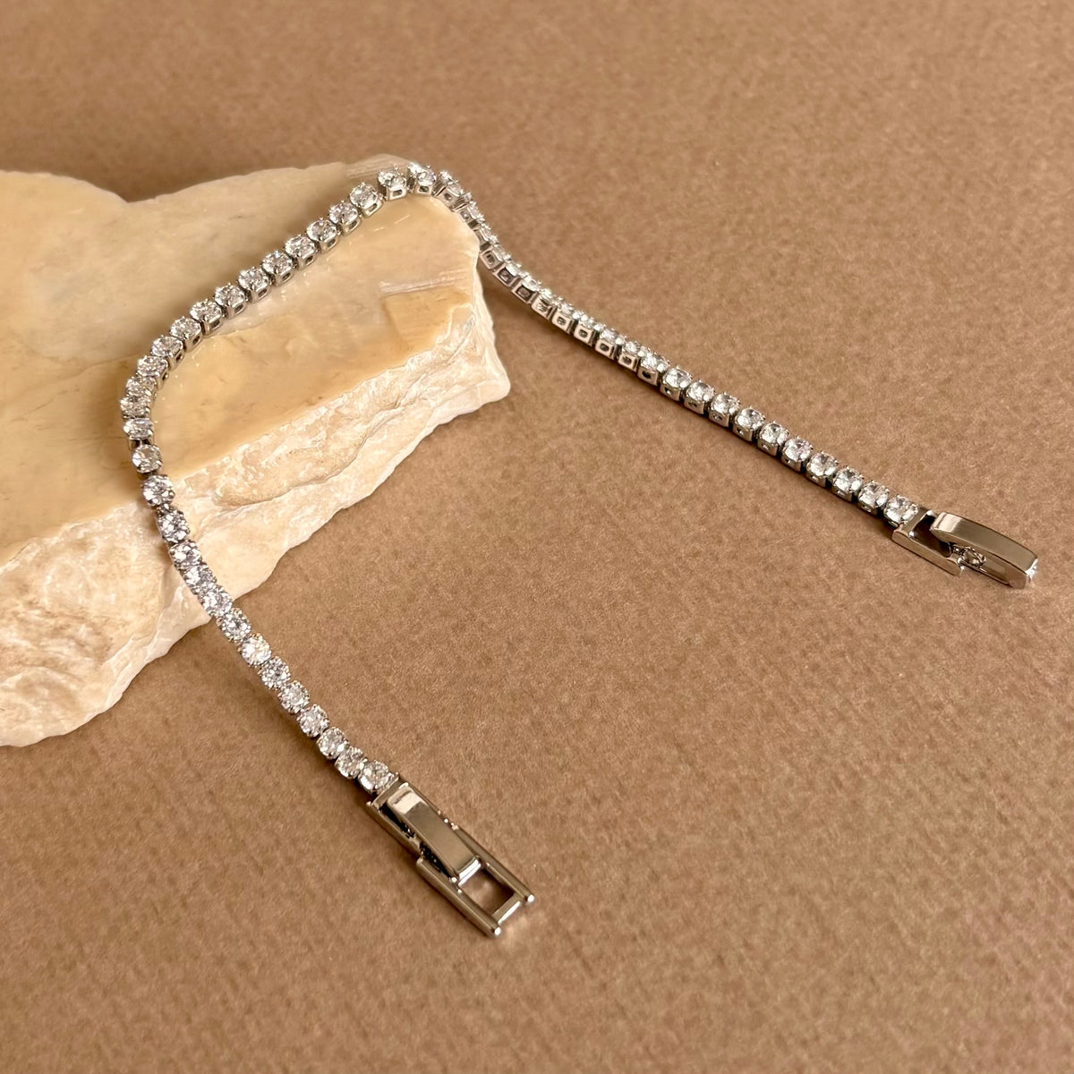 Glam's Tennis | Gold Plated Bracelet