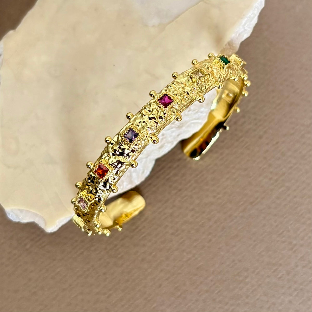 Layali 03 | Gold Plated Bangle