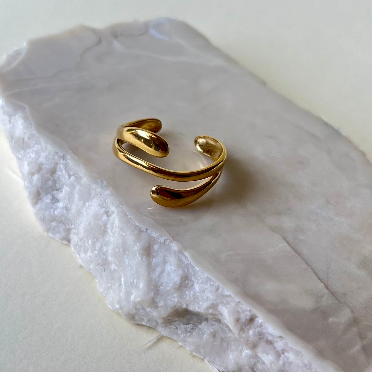 Serena | Gold Plated Ring