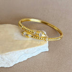 Lunessa | Gold Plated Bangle