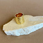 Blinky | Gold Plated Ring