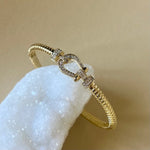 Finch 02 | Gold Plated Bangle