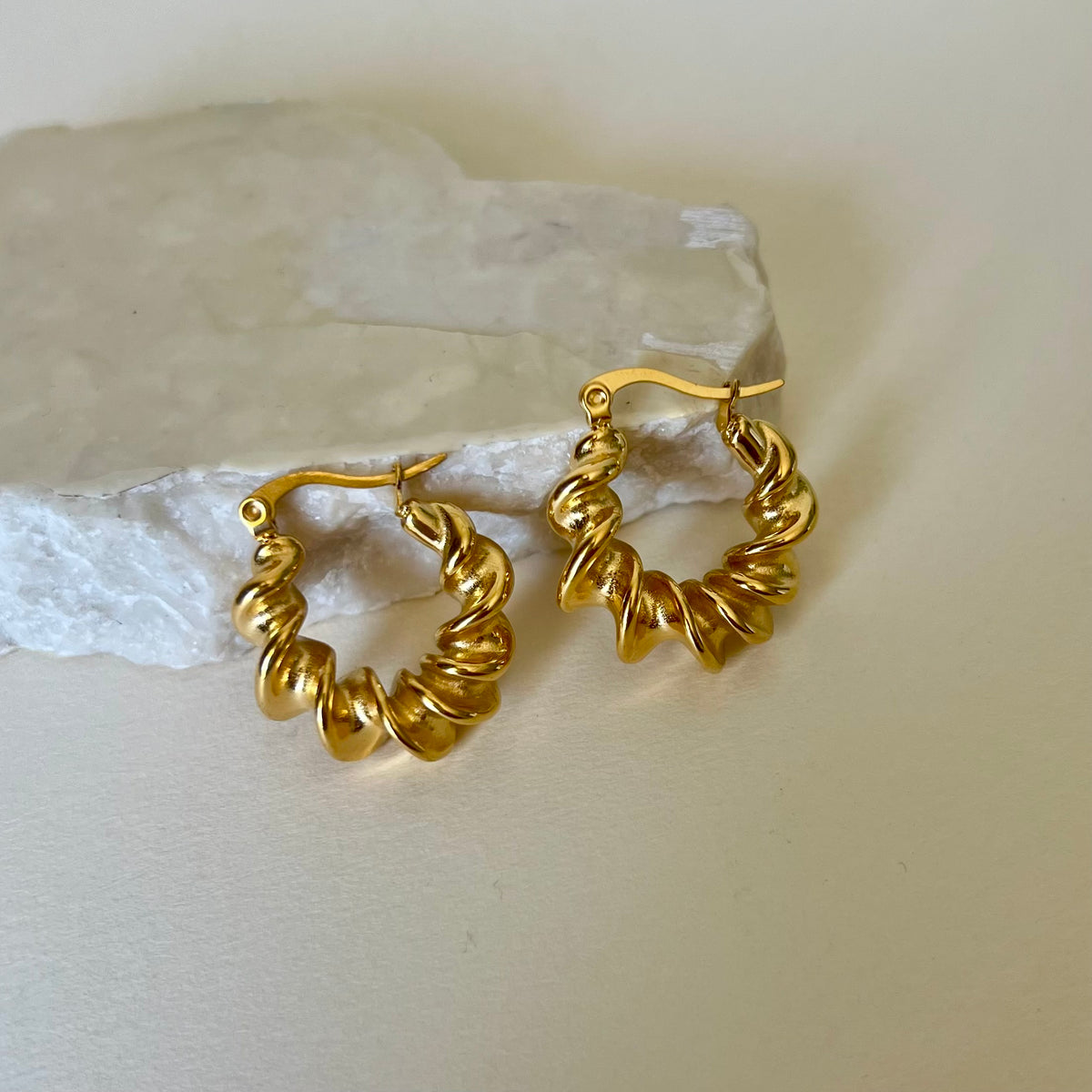 Mojessa | Gold Plated Earrings