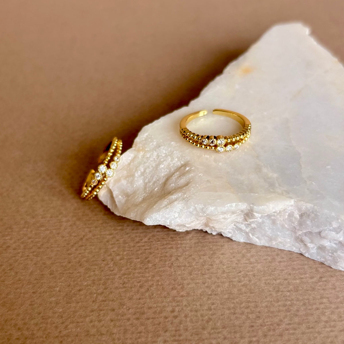 Vossik | Gold Plated Ring