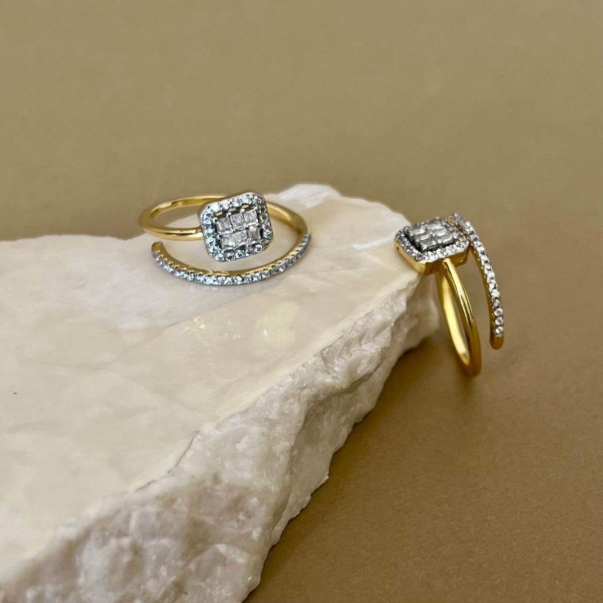 Zenvia | Gold Plated Ring see