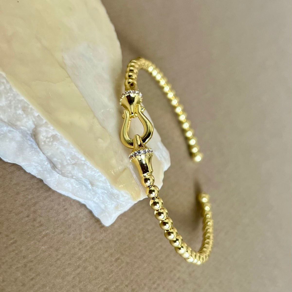 Finch | Gold Plated Bangle