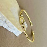 Finch | Gold Plated Bangle