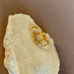 Orelia | Gold Plated Ring