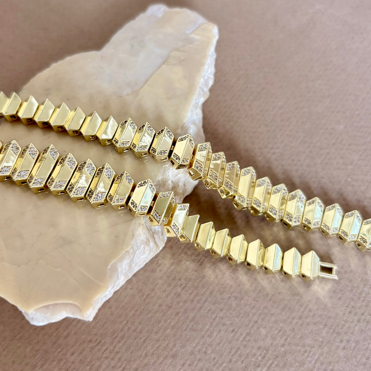 Axton | Gold Plated Bracelet