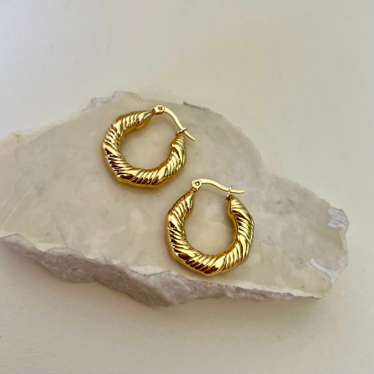 Elista | Gold Plated Earrings